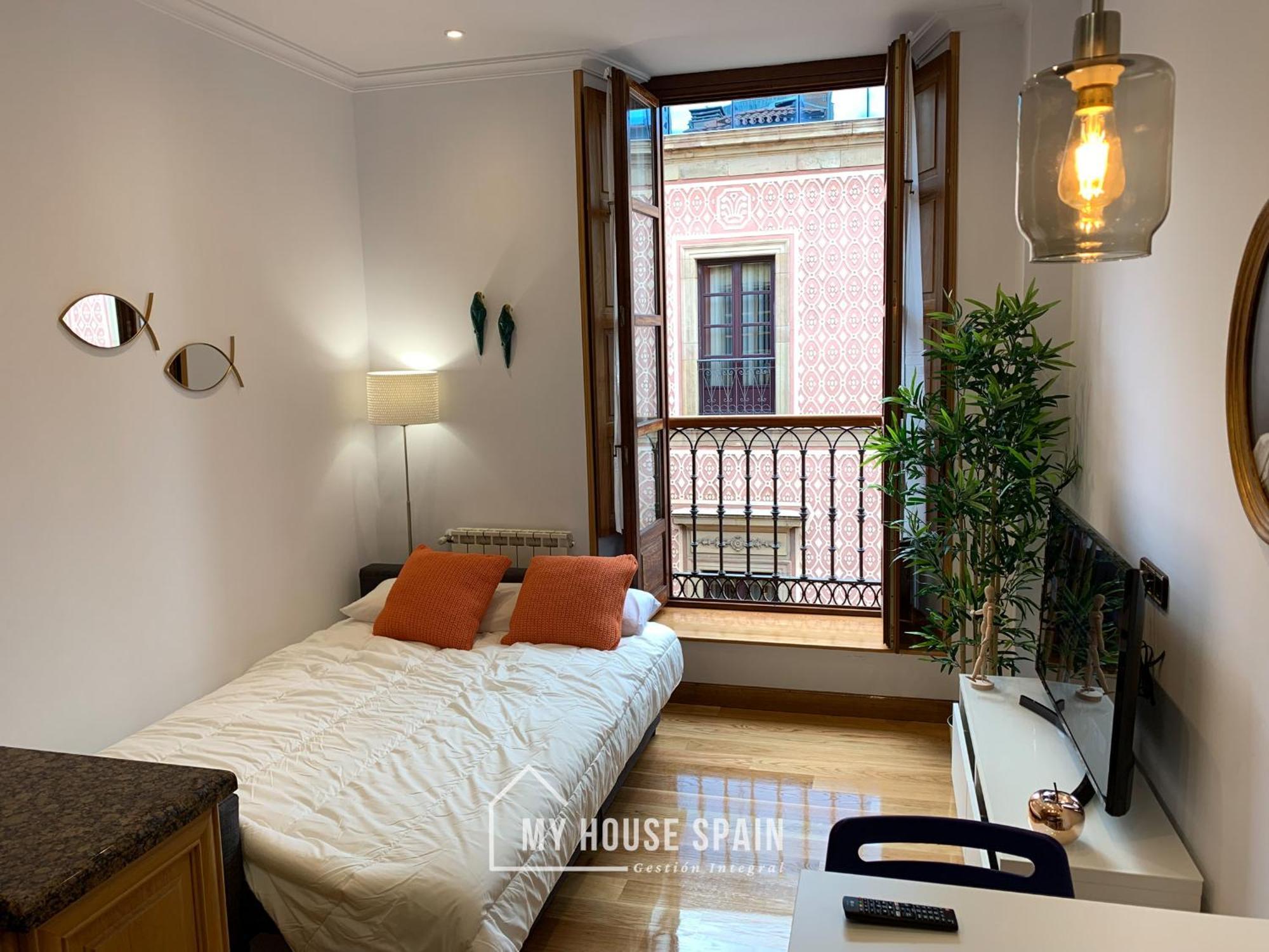 Myhousespain - Acogedor Apartamento Plaza Mayor Gijon 2 Zewnętrze zdjęcie