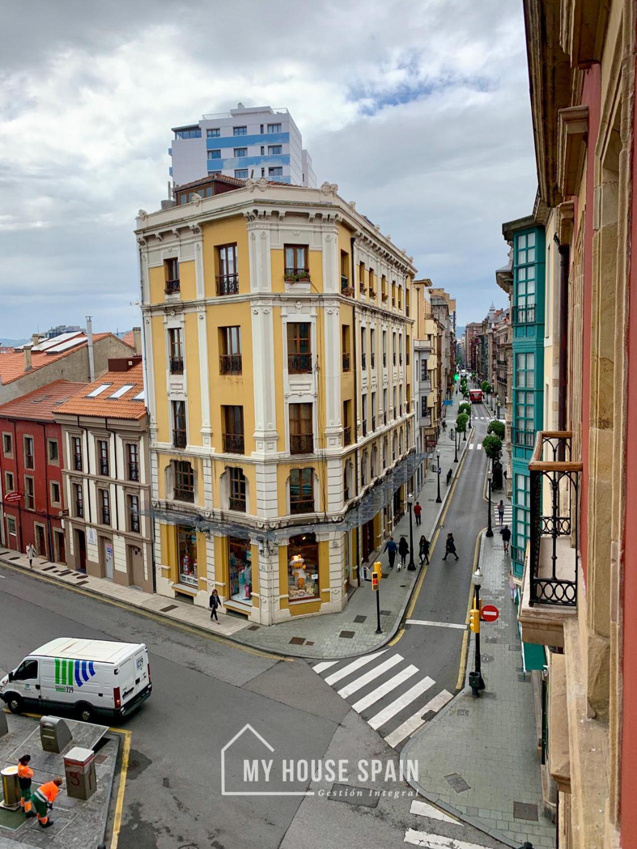 Myhousespain - Acogedor Apartamento Plaza Mayor Gijon 2 Zewnętrze zdjęcie